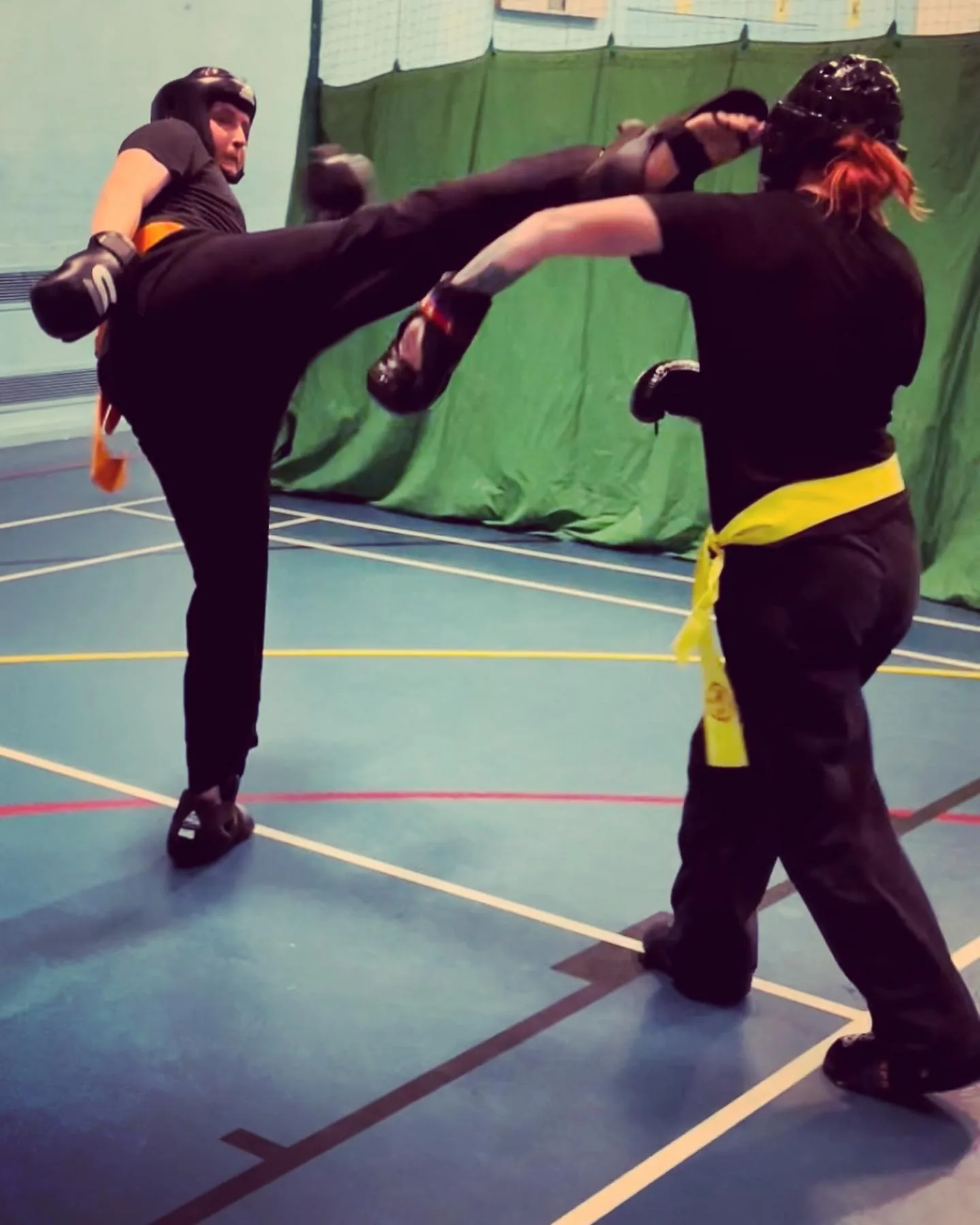 Balance training at Legacy Lau Gar