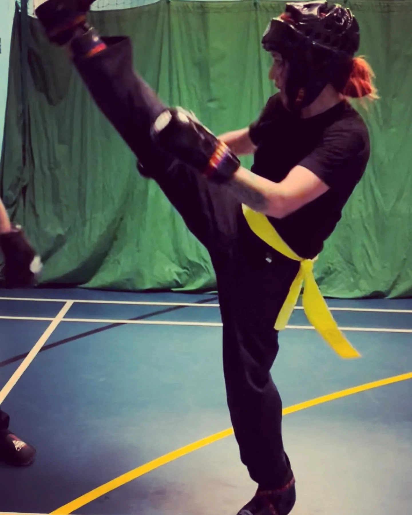 Flexibility training at Legacy Lau Gar